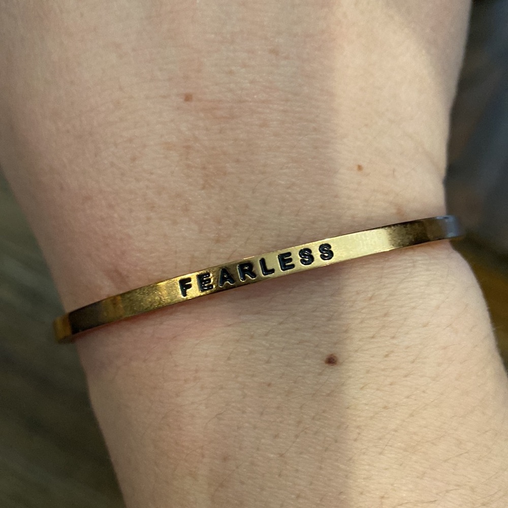 Fearless Mantraband Gold